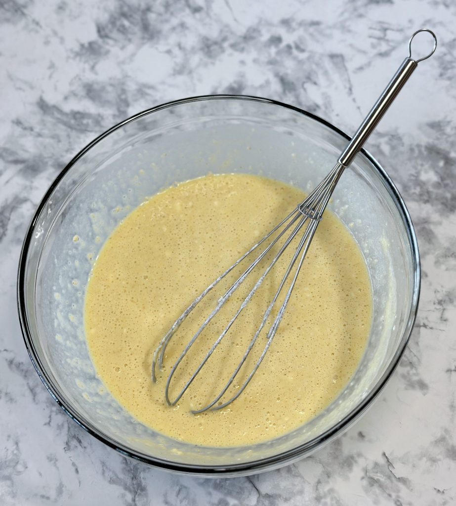 Sourdough German pancake batter