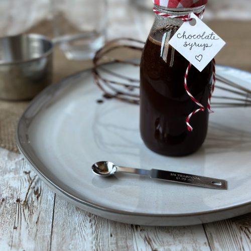 Picture of chocolate syrup