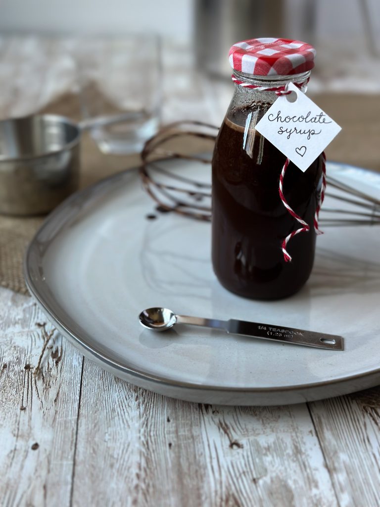 Picture of chocolate syrup